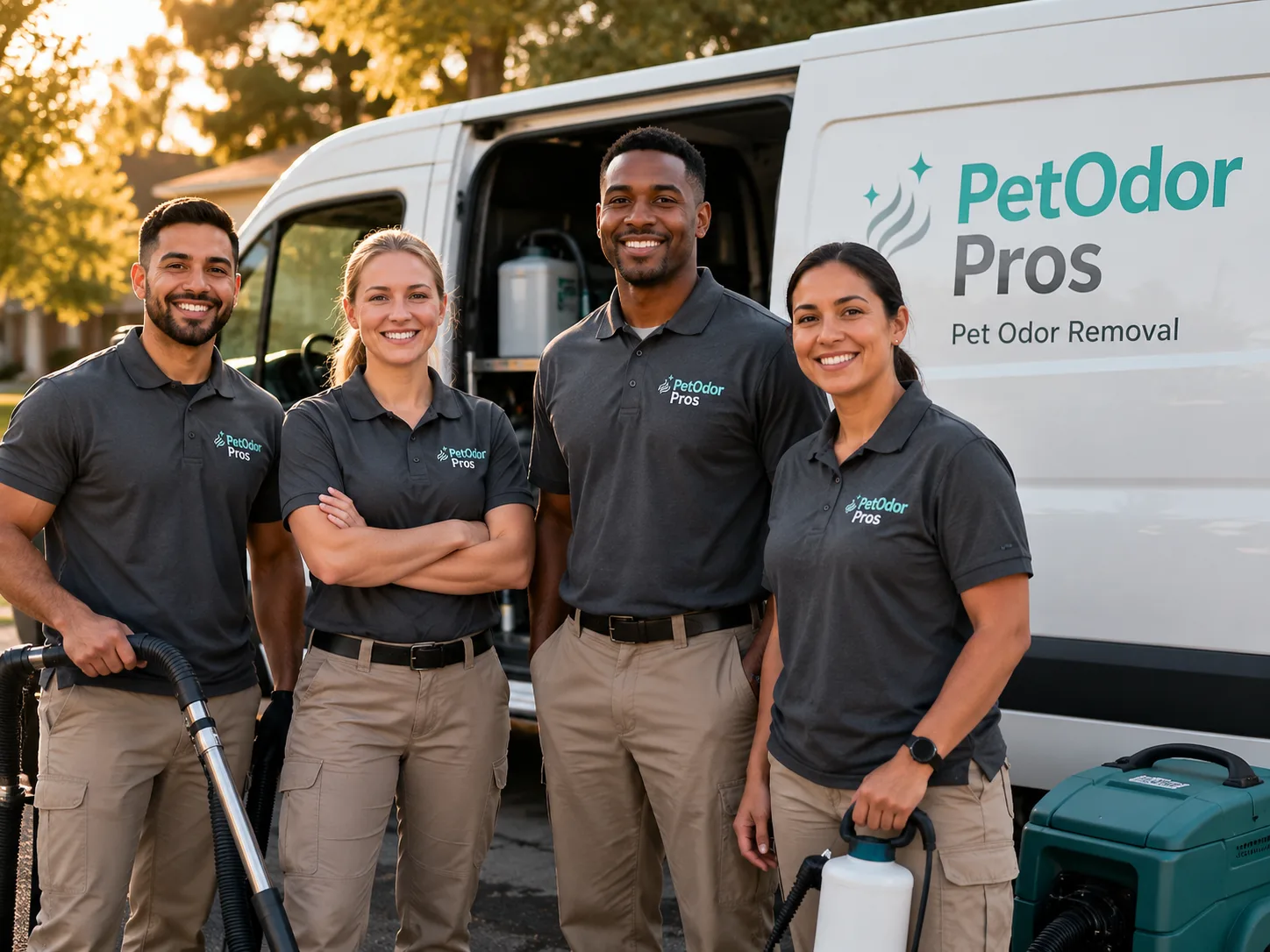 Pet Odor Removal team serving Springboro, OH